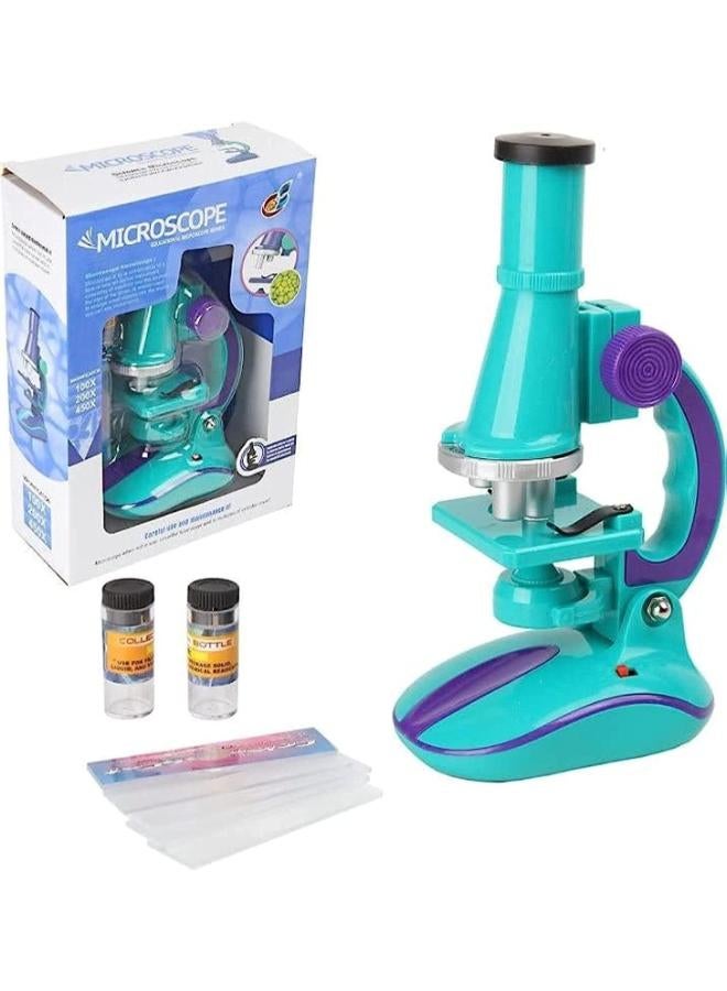 Educational Toy Microscope For Children Play N Learn Fun Learning in Green, Hobbies