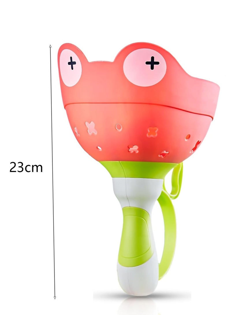 Children's handheld cable throwing frisbee parent-child interactive double ejection outdoor sports toy - Manual capture game - Boys and girls' children's chasing toys - Outdoor fun family game [1 projectile+6 frisbees]  - Image 2