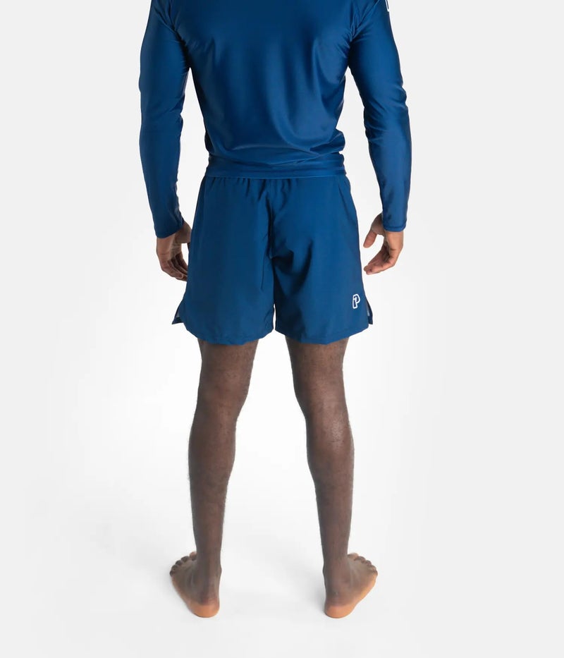 Progress Jiu Jitsu Academy+ Shorts | Hybrid Grappling| Comfortable and Durable for BJJ | Suitable for Brazilian Jiu Jitsu and Gym| (XS, Navy) - Image 4