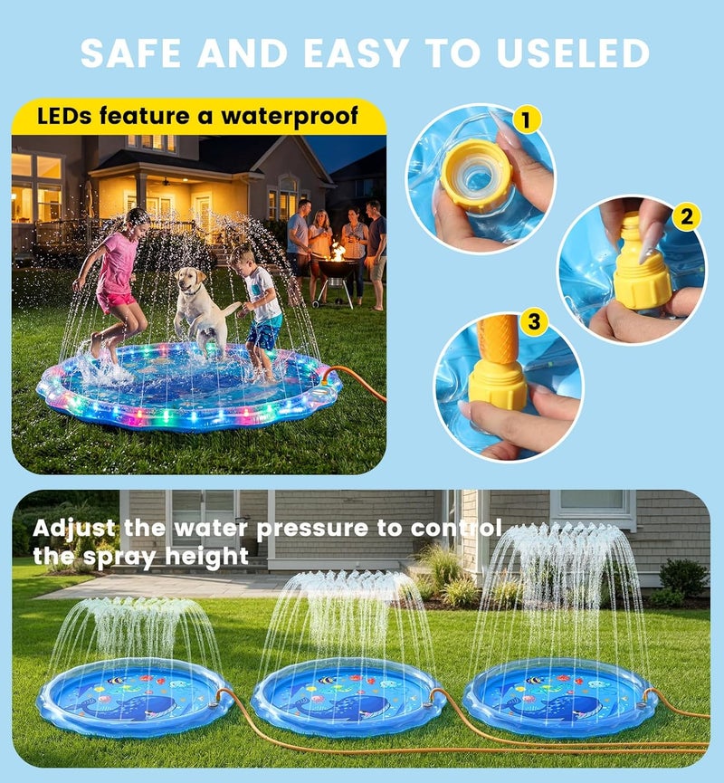 Dsquu Children's Sprinkler mat - Image 5