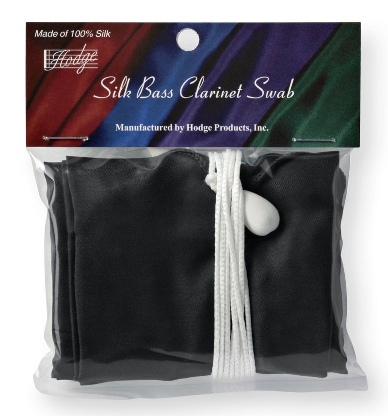 Hodge Silk Bass Clarinet Swab - Black - Image 2