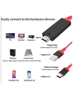 ProOne ProOne USB Type-C to HDMI Cable (1.8 Meter) - Experience Stunning 4K on Your HDTV  - Image 4