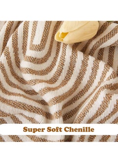 Hihonor Double Sided Chenille Sofa Cover, Fine Chenille Sofa Cover, Chenille Double Sided Sofa Towel, Stretch Couch Protector, Four Seasons Chenille Sofa Cover Blanket  - Image 4