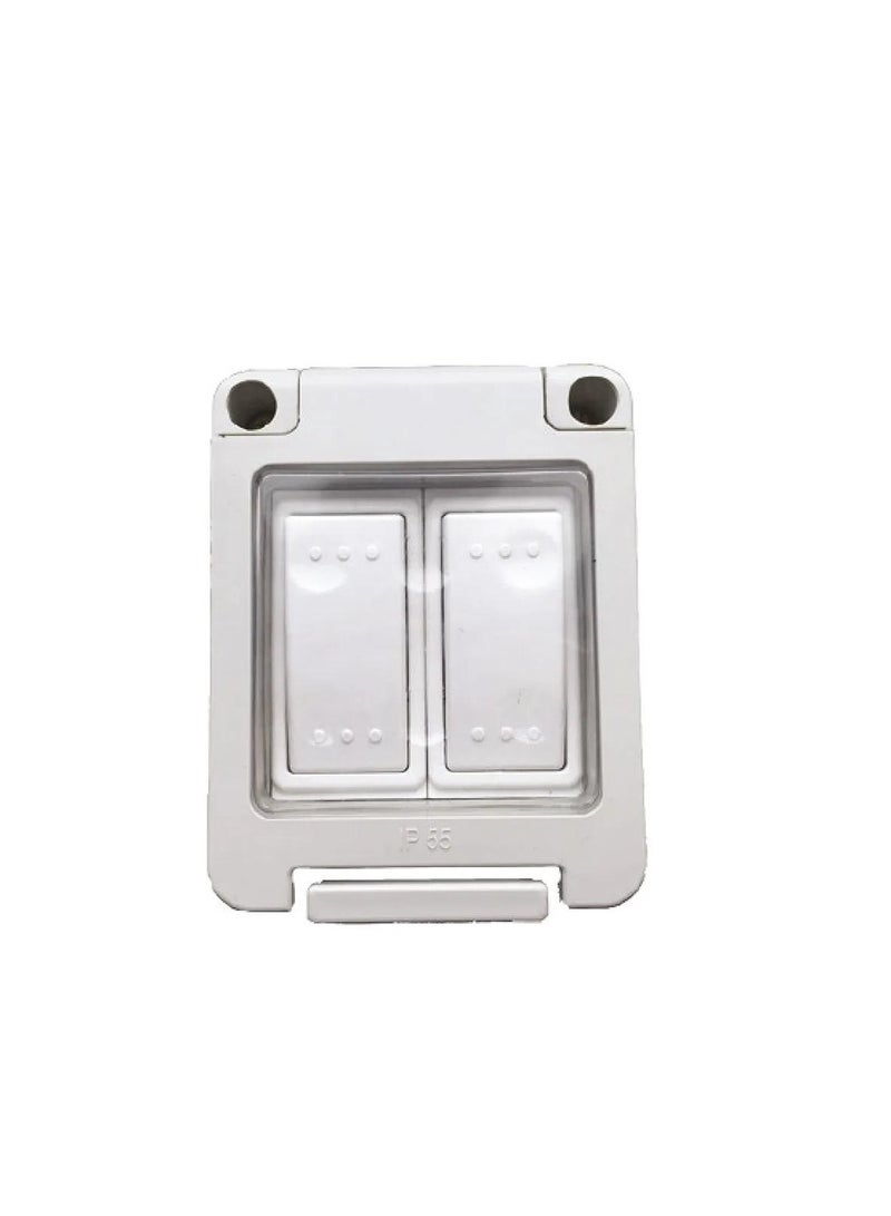 Milano Water Proof 2Gang-2way Switch-IP55