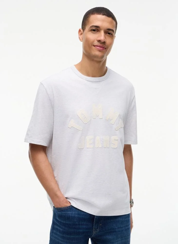Classic Logo Oversized Jersey T-Shirt
