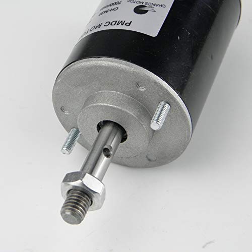 CHANCS 30W Permanent Magnet DC Motor CH-3420 24V 7000RPM CW/CCW Reversible Electric Gear Motor High Speed Low Noise for DIY Generator DC Adjustable-Speed Motor - Image 3