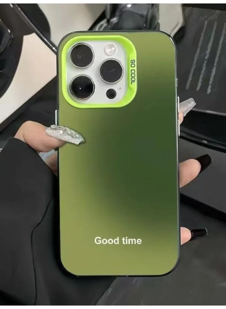 Gradient Color Silicone Phone Case, Fashion Soft Shockproof Cover for iPhone 17 Pro Max