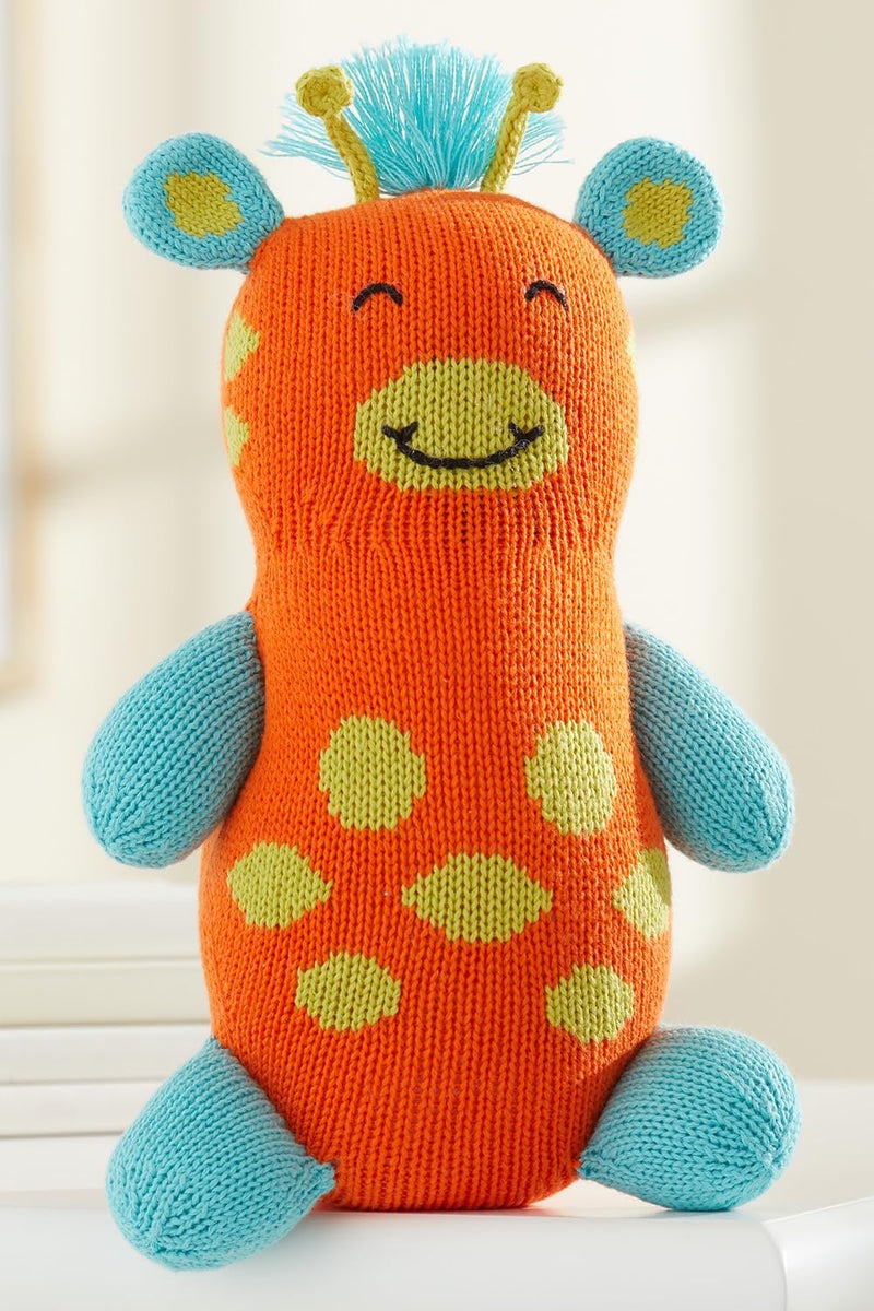 Joobles Fair Trade Organic Stuffed Animal - Jiffy The Giraffe - Image 2