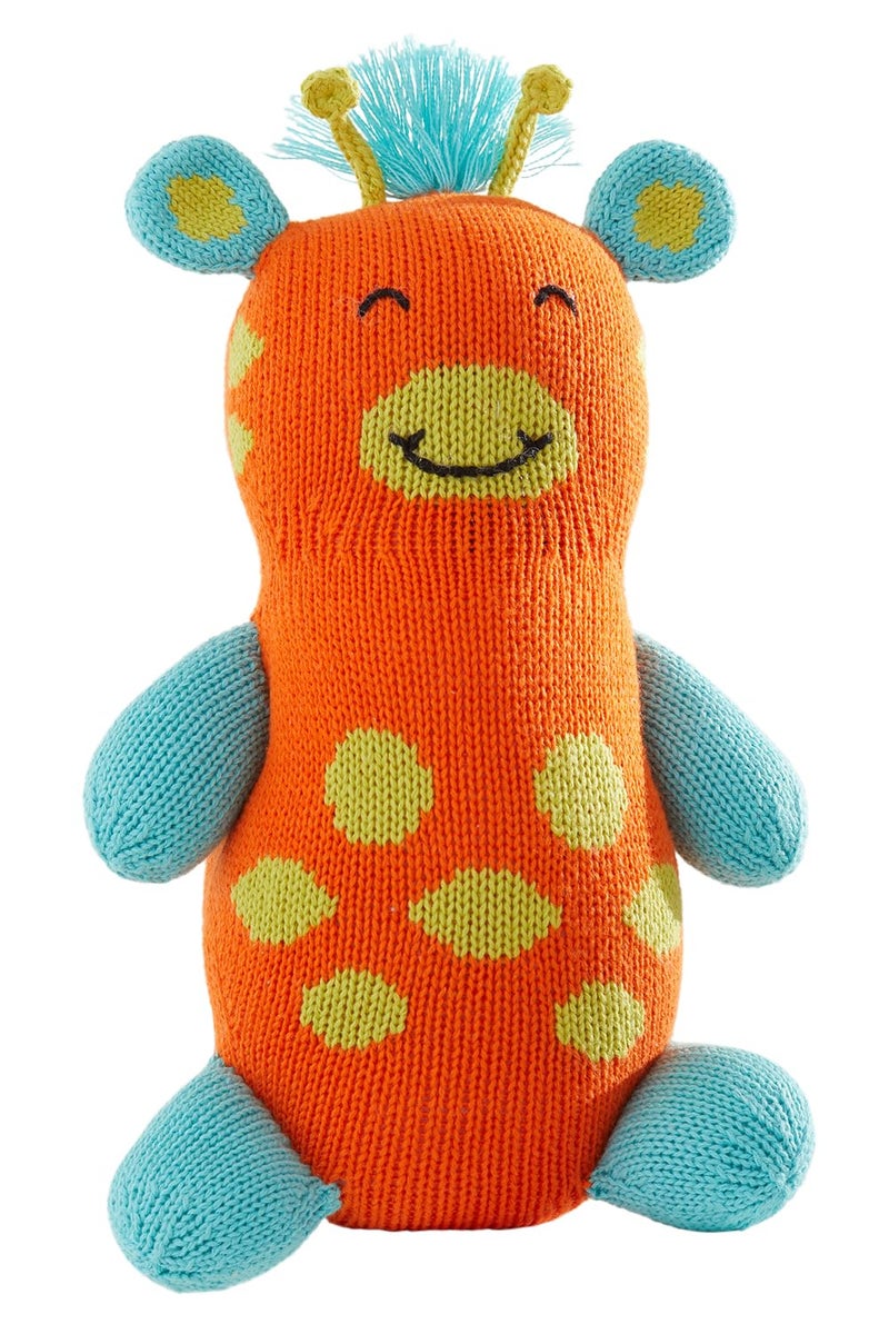 Joobles Fair Trade Organic Stuffed Animal - Jiffy The Giraffe - Image 1