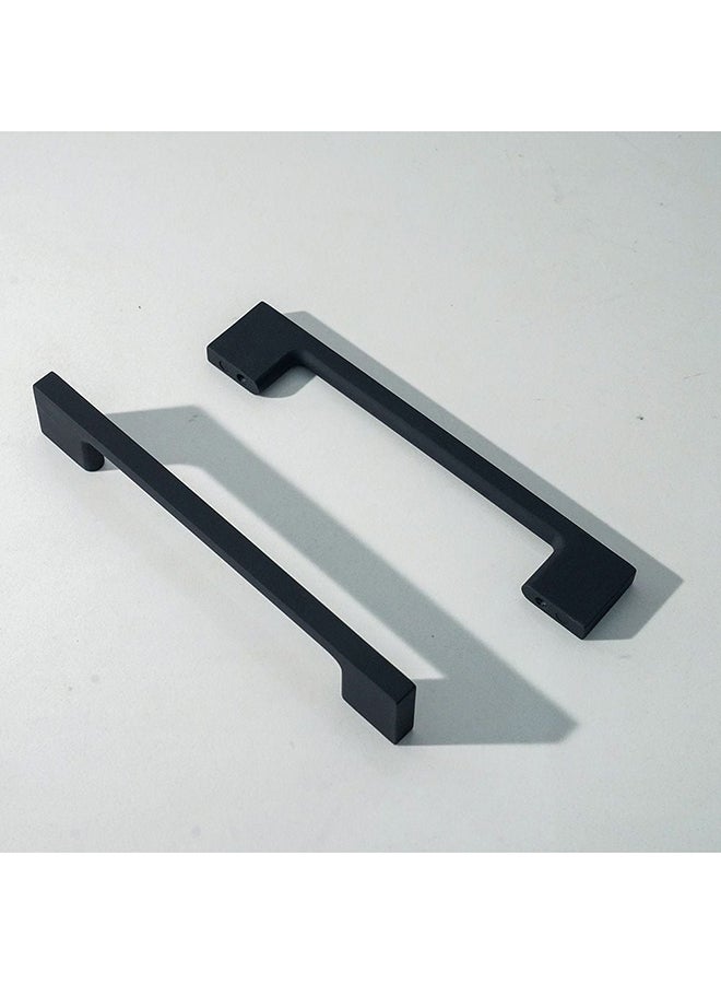 milano Milano Hazel Cabinet Handle Zinc Alloy – Stylish & Durable Pull Handle for Kitchen, Drawer, Cupboard, Wardrobe – Modern Design Furniture Handle Earl Black 193X27.5X6Mm  - Image 1
