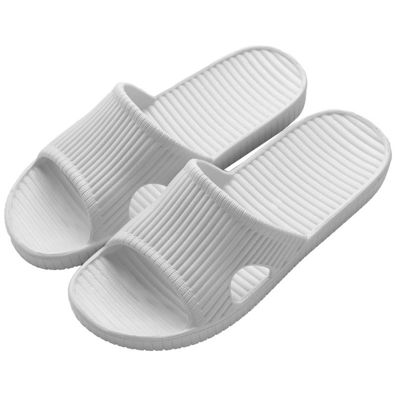 VIDSID Shower Slippers for Women Men, Quick Drying Lightweight Non Slip Open-toe EVA Travel-friendly Breathable Shoes Slide Slippers for Bathroom,House Slipper,Outdoor(Beige EU36/37) - Image 1