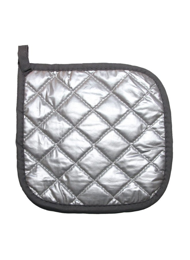 sokany 5 Pieces Pot Holders for Kitchen, Cotton Potholers with Great Heat Resistance, Hot Pads, Trivets for Cooking and Baking Grey - Image 4