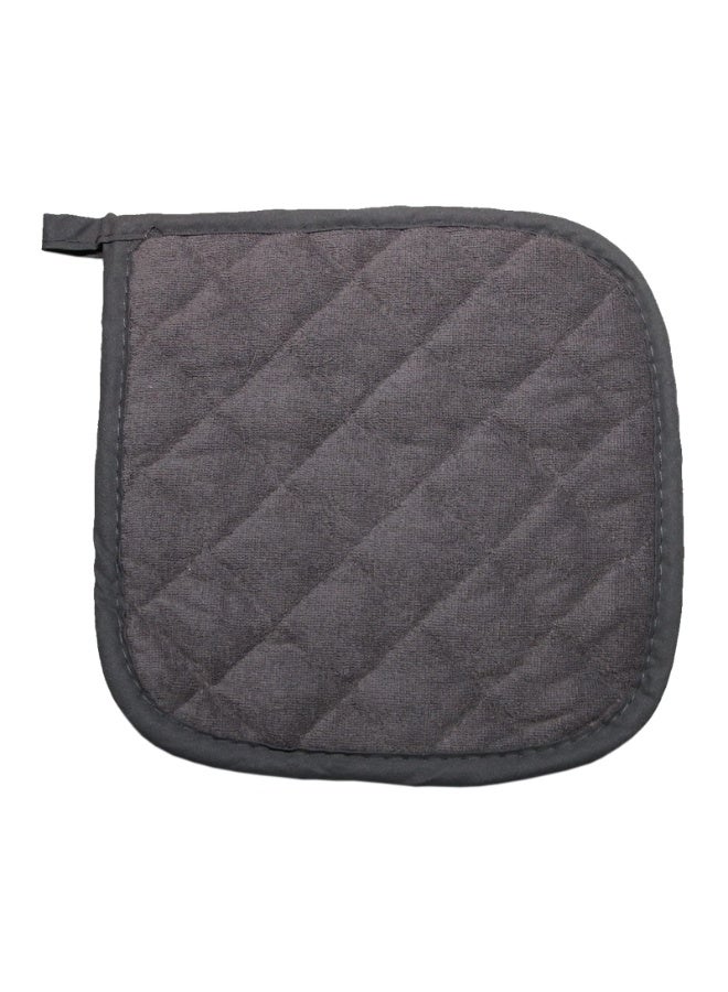 sokany 5 Pieces Pot Holders for Kitchen, Cotton Potholers with Great Heat Resistance, Hot Pads, Trivets for Cooking and Baking Grey - Image 3