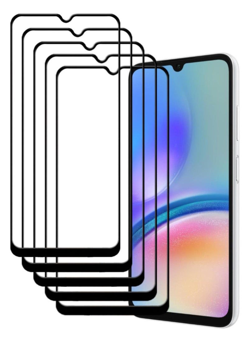 ACLIX 5 Pieces Antistatic ESD Dustproof Premium Quality High Definition Tempered Glass Screen Protector Designed For Samsung Galaxy A05s - Image 1