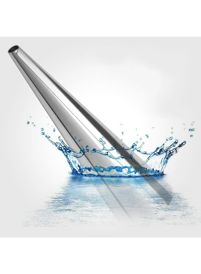 NIBEMINENT 2-Piece Spiral Croissants Pastry Conical Tube Baking Mold Silver - Image 5