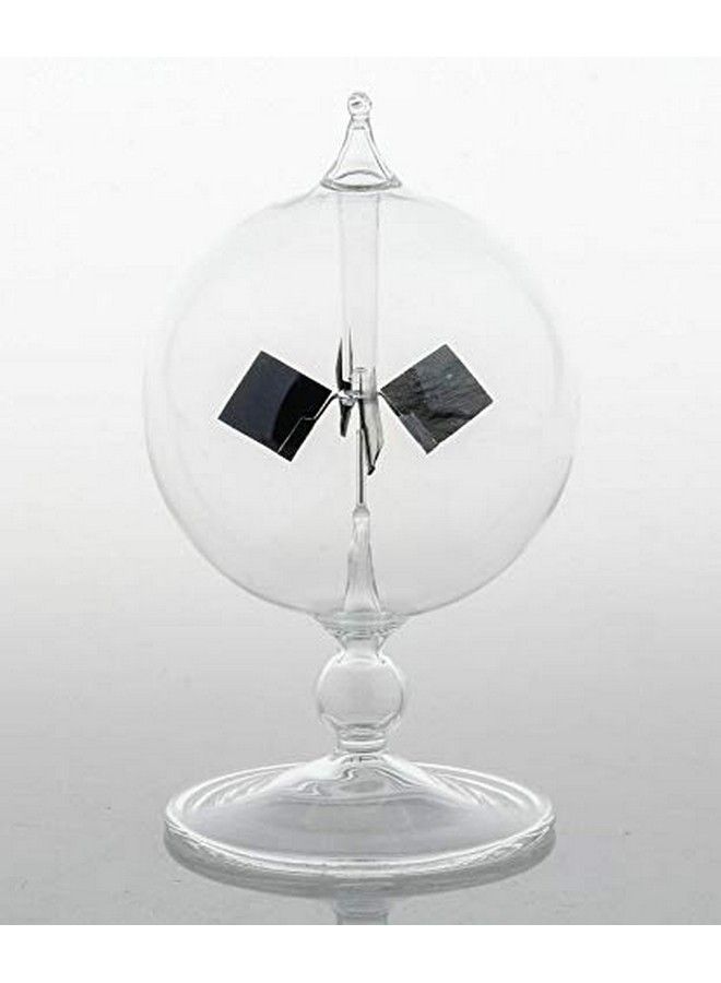 DORAMI Clear Solar Power Crookes Radiometer Sun Light Energy Spinning Vanes - Image 5