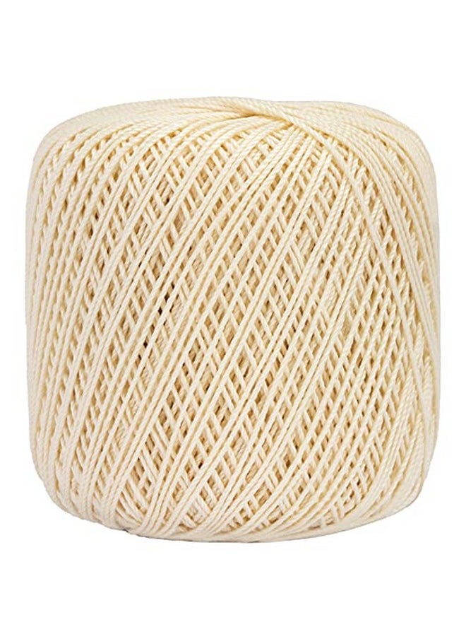 Aunt Lydia - Coats Crochet Fashion Crochet Thread, 3, Bridal White - Image 1