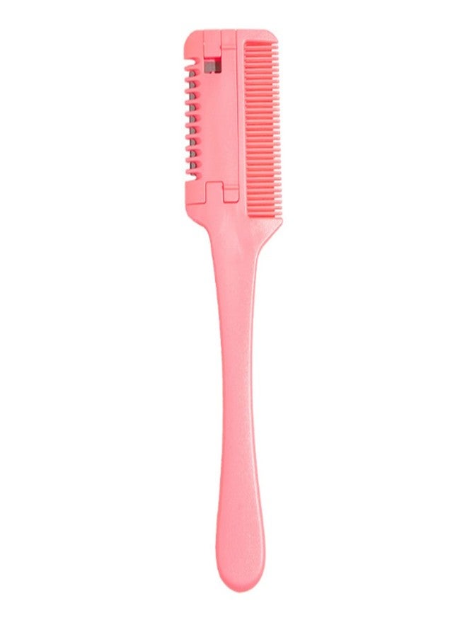 AKADO Razor Comb, Hair Cutter Comb Cutting Scissors, Double Edge Razor, Hair Thinning Comb Slim Haircuts Cutting Tool (Multicolor, Pack of 1) - Image 2