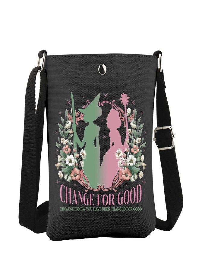 WCGXKO The Musical Gifts Musical Lover Gift Because I Knew You I Have Been Changed For Good Crossbody Bag (Changed for Good Cro) - Image 1