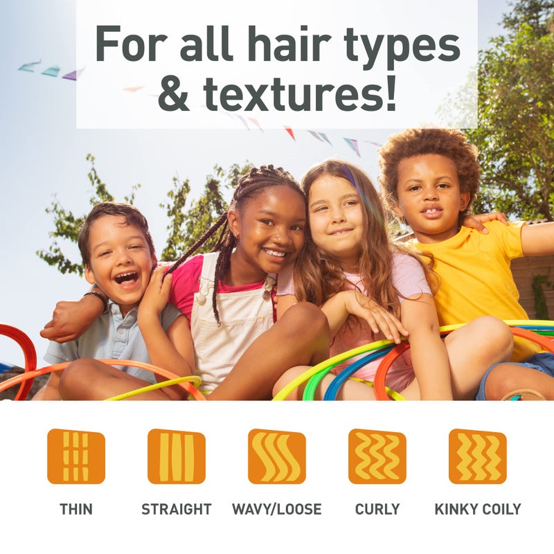 FuzzyDuck Kids Conditioner, All Hair Types, Moisturizer, made w/Aloe, Sea Botanicals & Honey that reduces Frizz, increases Moisture Content & Manageability for Smooth & Silky Hair-Citrus Medley, 8oz - Image 5