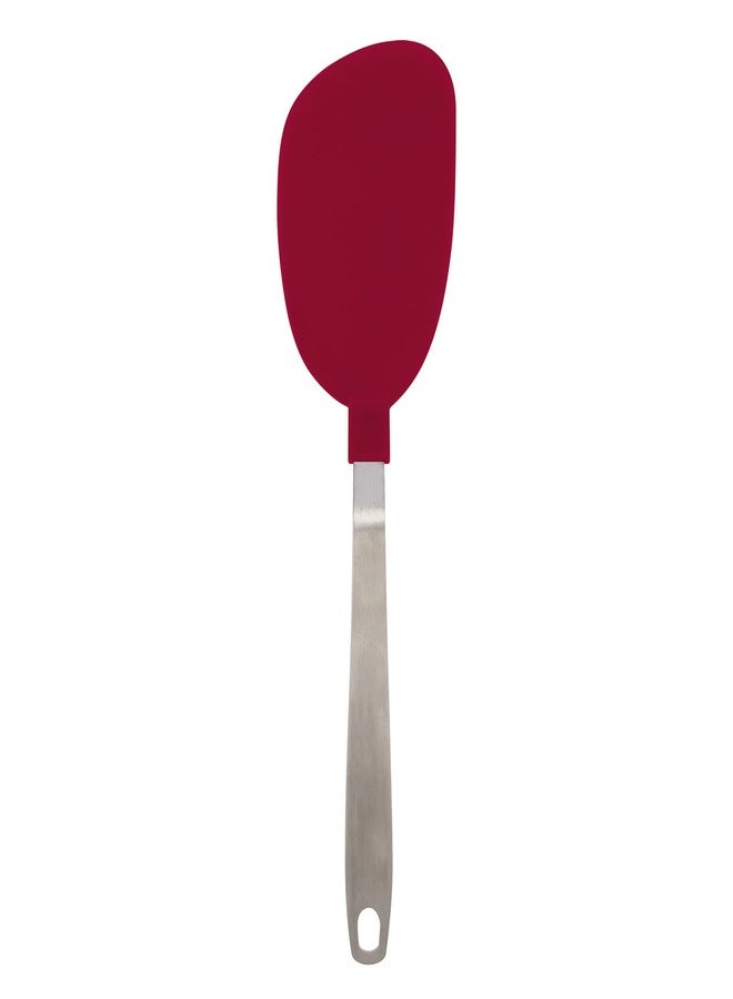 Tovolo Nylon Spatula Flipper Jumbo Turner for Flipping Pancakes Eggs & More, Dishwasher Safe BPA Free Flexible Nylon Cooking Utensil Kitchen Spatula for Nonstick Cookware & Griddles, Cayenne Red - Image 1