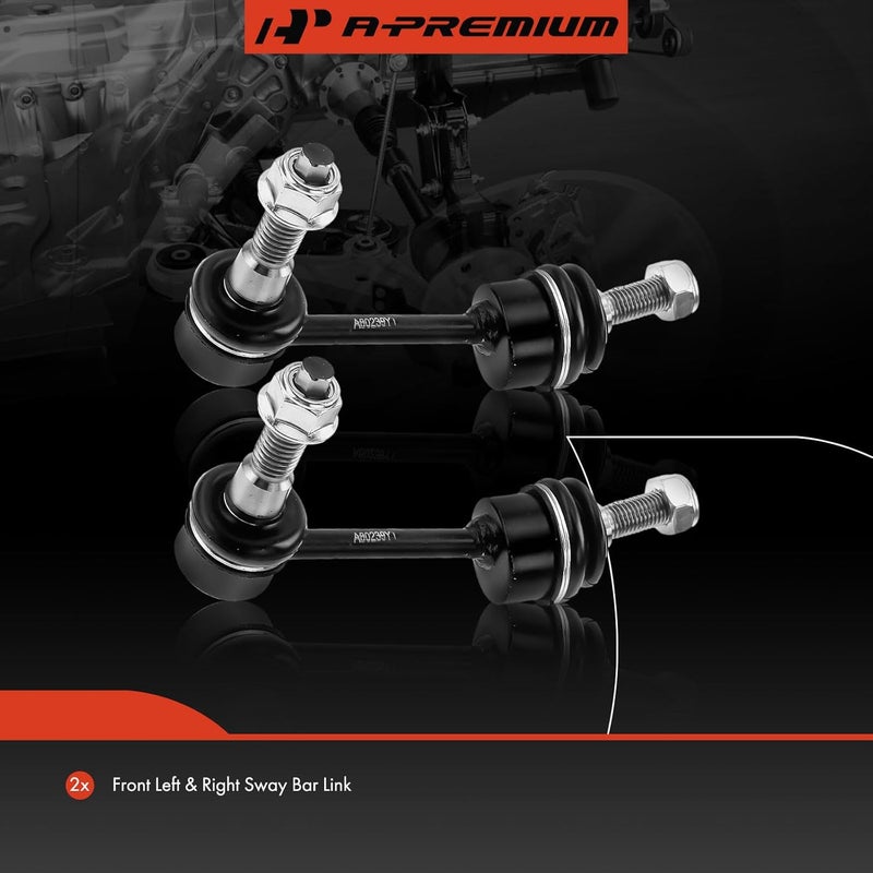 A-Premium 2 x Front Sway Bar Links Stabilizer Bar Links, Compatible with Ford Expedition 2003-2005, Lincoln Navigator 2003-2005 - Image 2