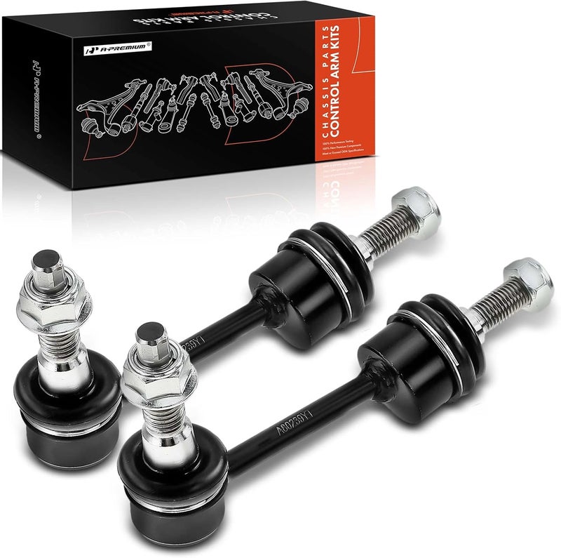 A-Premium 2 x Front Sway Bar Links Stabilizer Bar Links, Compatible with Ford Expedition 2003-2005, Lincoln Navigator 2003-2005 - Image 1