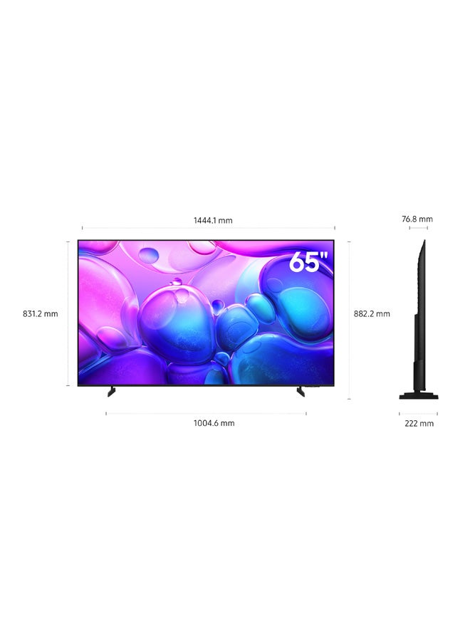Samsung 65-Inch Q6F QLED 4K Smart TV (2025 Model - International Version) | 100% Color Volume & Quantum HDR, HDR10+ | Tizen OS Knox Security | OTS Lite Gaming | Q4 Lite Processor, Motion Xcelerator, UHD Micro Dimming | MetalStream Design - 65Q6F Black - Image 3