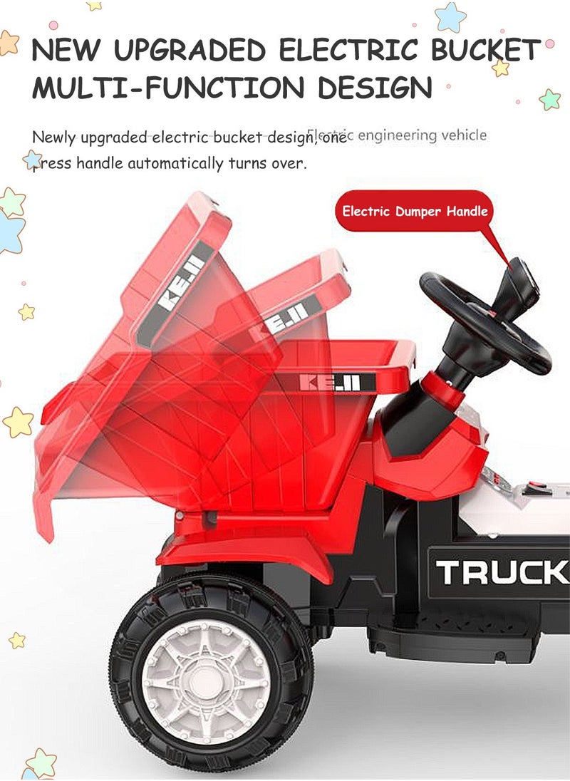 Kids Electric Ride On Car, 4-Wheel Electric Engineering Ride On Car for Kids and Toddlers, with Music and Lights, 6V Battery, for 1-7 Years Boy and Grils - pzsku/ZCE3A3602D9B82279A3EEZ/45/_/1738749016/8ba577af-19e6-4d0e-90a7-4e664ebdb990