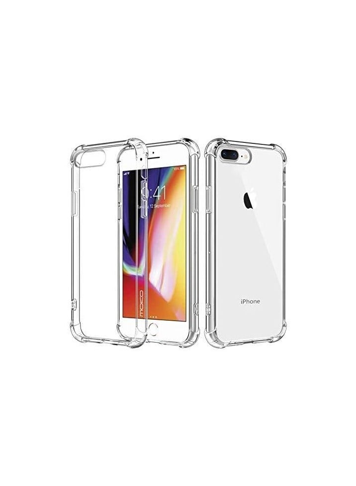 Raxoom Protective Case Cover For Apple iPhone 7 Plus/8 Plus Clear - Image 1
