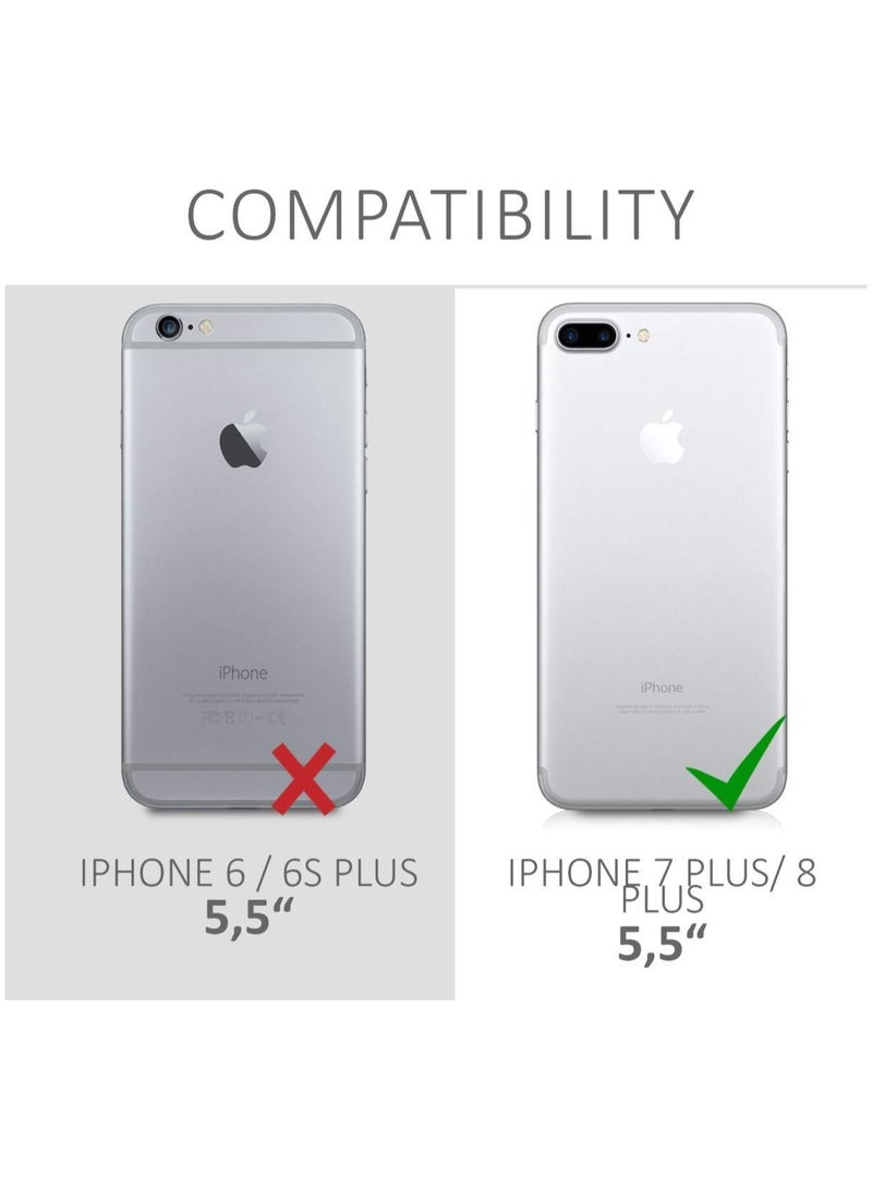 Raxoom Protective Case Cover For Apple iPhone 7 Plus/8 Plus Clear - Image 3