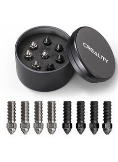 New Copper Alloy and Hardened Steel Nozzle K1 Nozzle Kit Supporting High-speed Printing Speed of 600mm/s for K1 / K1 Max / CR-M4 3D Printer Parts Suitable for most of Filaments