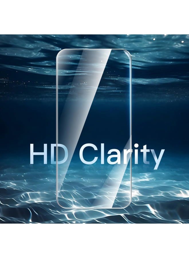 Jetech حماية شاشة لجوجل بيكسل 9a بحجم 6.3 بوصة 2025، فيلم زجاجي مقسى مع أداة تركيب سهلة، متوافق مع بصمة الإصبع، وضوح عالي، عبوة 3 قطع - Image 4