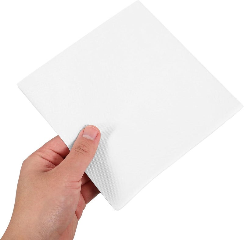White Disposable Paper Napkins 80pcs 4pcs, Party and Wedding Tabletop Supplies, Hotel Quality, Birthday and Holiday Event Napkins for Restaurants and Catering - Image 4