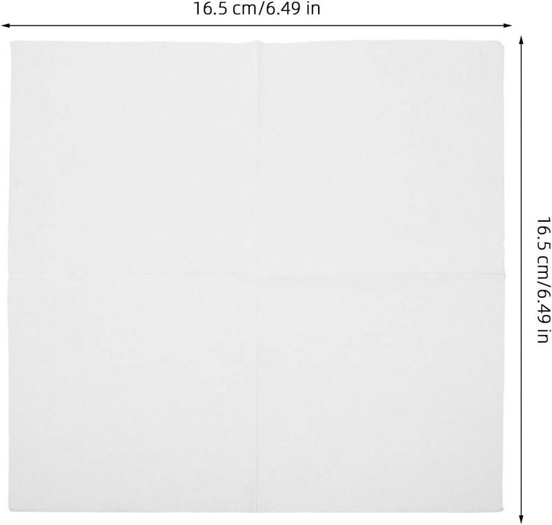 White Disposable Paper Napkins 80pcs 4pcs, Party and Wedding Tabletop Supplies, Hotel Quality, Birthday and Holiday Event Napkins for Restaurants and Catering - Image 2
