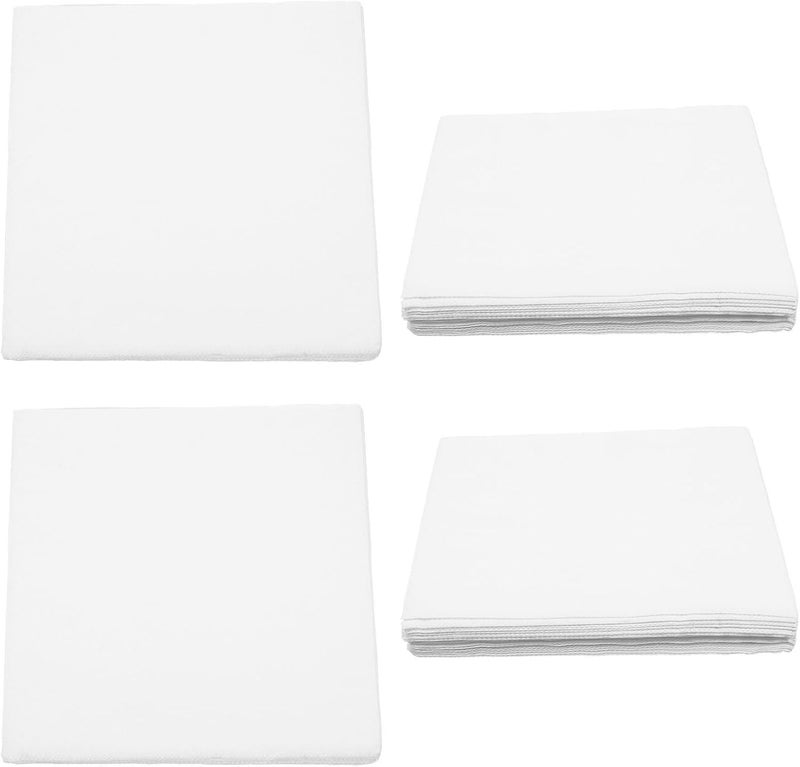 White Disposable Paper Napkins 80pcs 4pcs, Party and Wedding Tabletop Supplies, Hotel Quality, Birthday and Holiday Event Napkins for Restaurants and Catering - Image 1