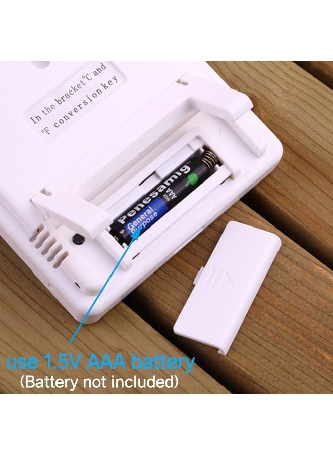 BABONA Digital Hygrometer Indoor Thermometer, Room Temperature Humidity Monitor with Large LCD Display for Home Office and Baby Room - Image 5