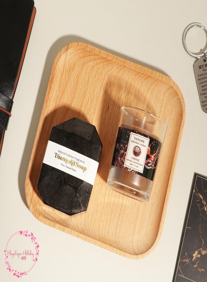 Luxury Men's Gift Box Set with Journal, Travel Tumbler, Scented Candle, Soap, Sleep Mask, Black - Image 5