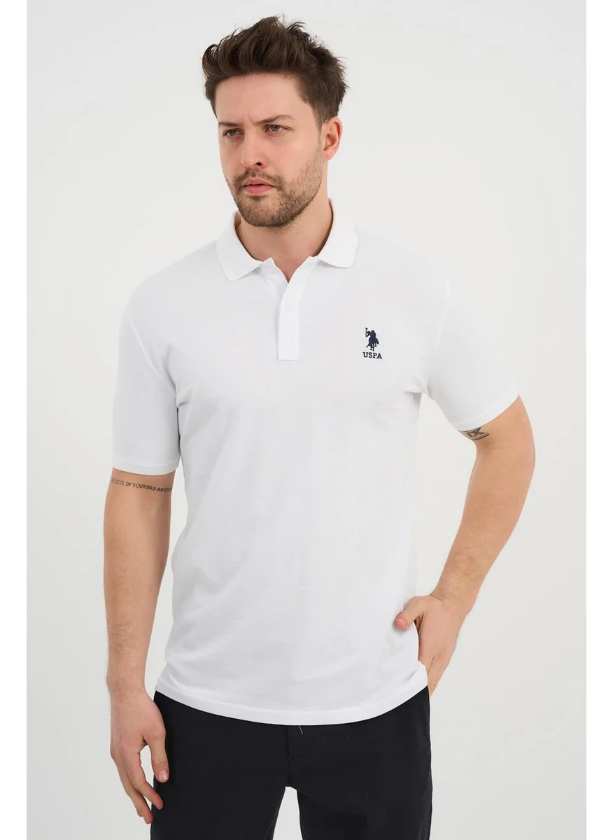 الكسندر جاردي Alexandergardi Polo Collar Button Detailed Men's T-Shirt