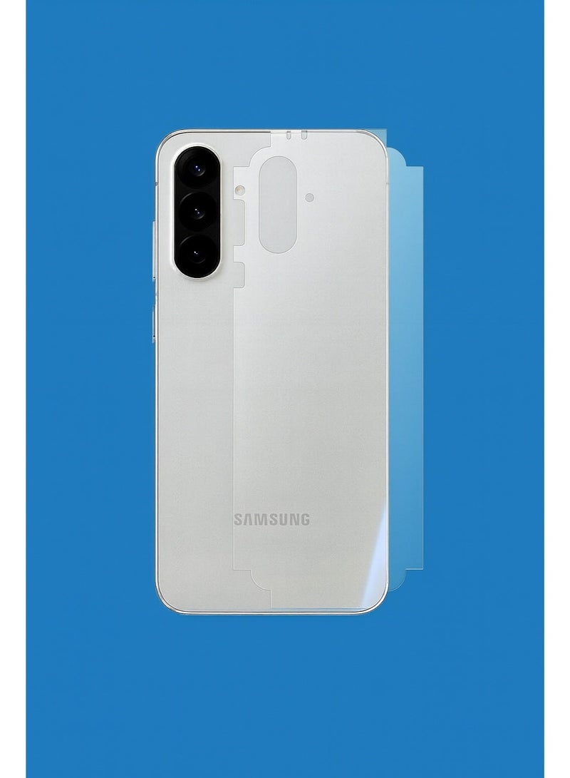 Back and Frame Screen Protector for Samsung A36 - Samsung A56 – Scratch- and Scuff-Resistant Full Coverage with a Smooth Touch and Elegant Design that Preserves the Original Look of Your Phone - Image 1
