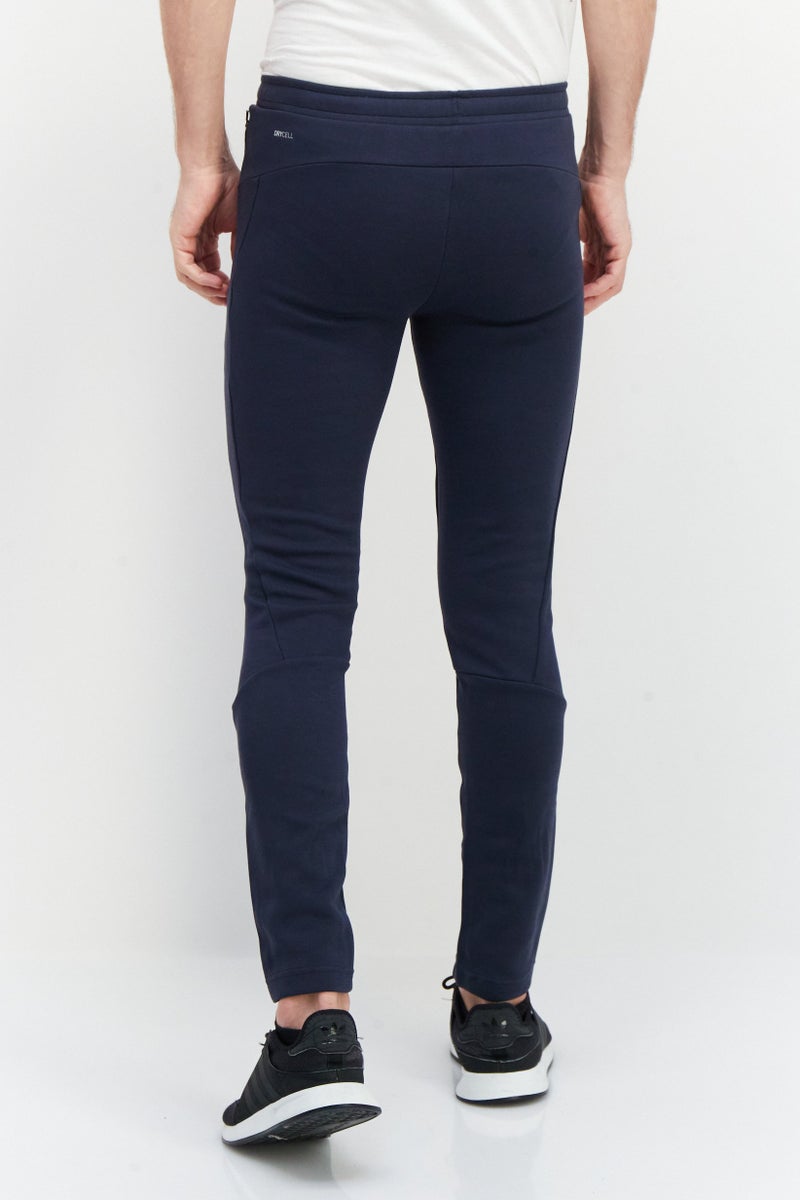 PUMA Men Slim Fit Brand Logo Training Track Pants, Navy - Image 2