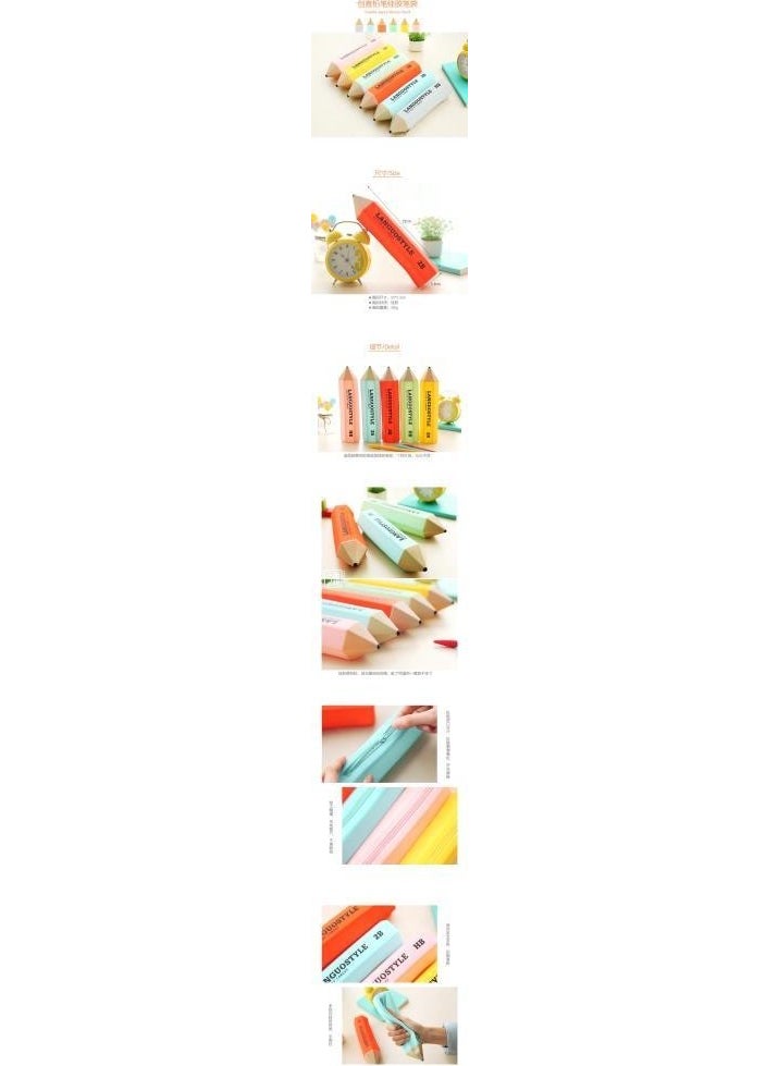 NOVA - Languo Silicone Pencil Case (LG-10218) - Image 1