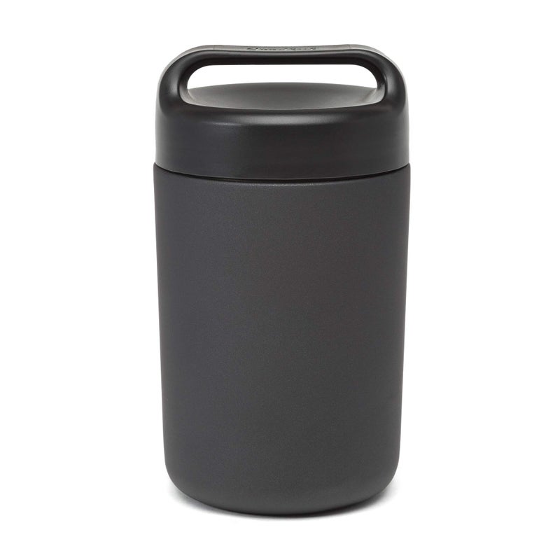 Goodful Stainless Steel Food Jar, Double Wall Vacuum Sealed Insulated Food Storage Container with Carry Handle Lid, 16-Ounce, Gray - Image 1
