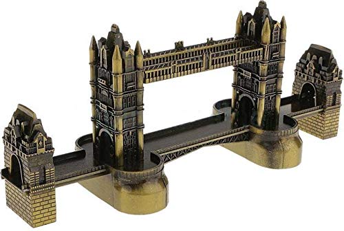 zahab Antique Decor The Famous London Bridge Monument Showpiece Metal 25 cm bronze - Image 1
