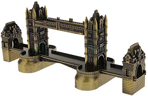 zahab Antique Decor The Famous London Bridge Monument Showpiece Metal 25 cm bronze - Image 2