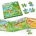 Kasfalci Magnetic Puzzles for Toddlers 3536 Pieces Travel Puzzles Games for KidsAirplane Car Road Trip ActivitiesActivity BooksDino Dinosaur Magnet Toys for 3 4 5 6 Year Old Boys Birthday - Image 2
