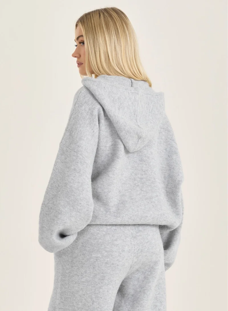 LOOM ARCHIVES LOOM Knit Zip Through Hoodie