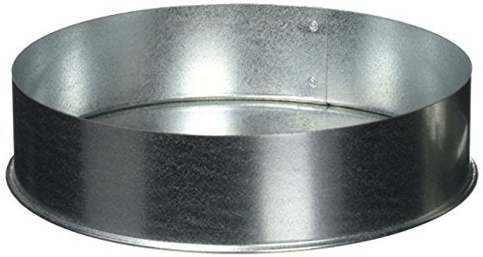 IMPERIAL UNITED STATES HDW GV0726 8" Galvanized Round Cap - Image 1