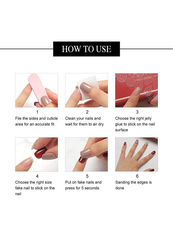 Tyemp Extra Long Coffin Press on Nails - Coffin Blue Fake Nails Full Cover Ballerina Nail Tips Abstract Swirl False Nails with Design Long Acrylic Nails for Women Girls 24Pcs (Glossy) - Image 5