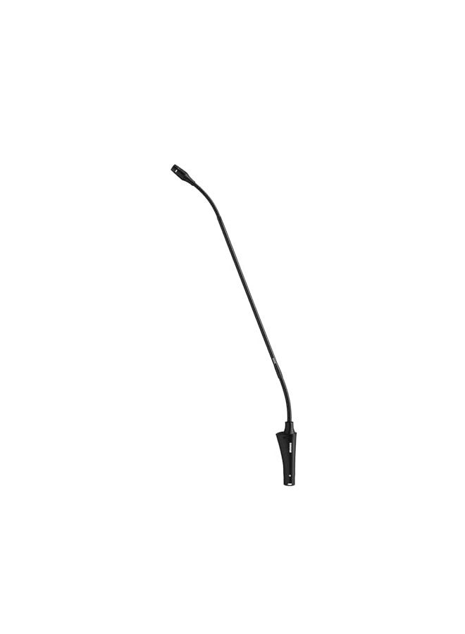 Shure Centraverse CVG Gooseneck Microphone - Black, Cardioid Condenser Mic with 18-inch Neck and Inline Preamplifier, includes Windscreen & Mounting Flange (CVG18-B/C)